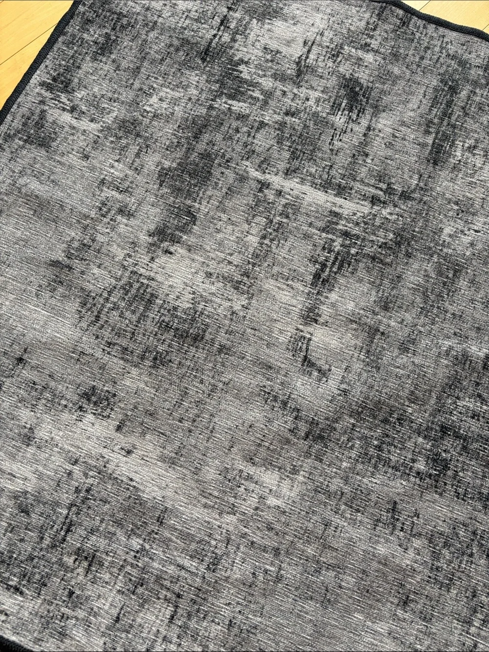 Ruggable Impasto Greyscale Flatwoven Rug 3x5
